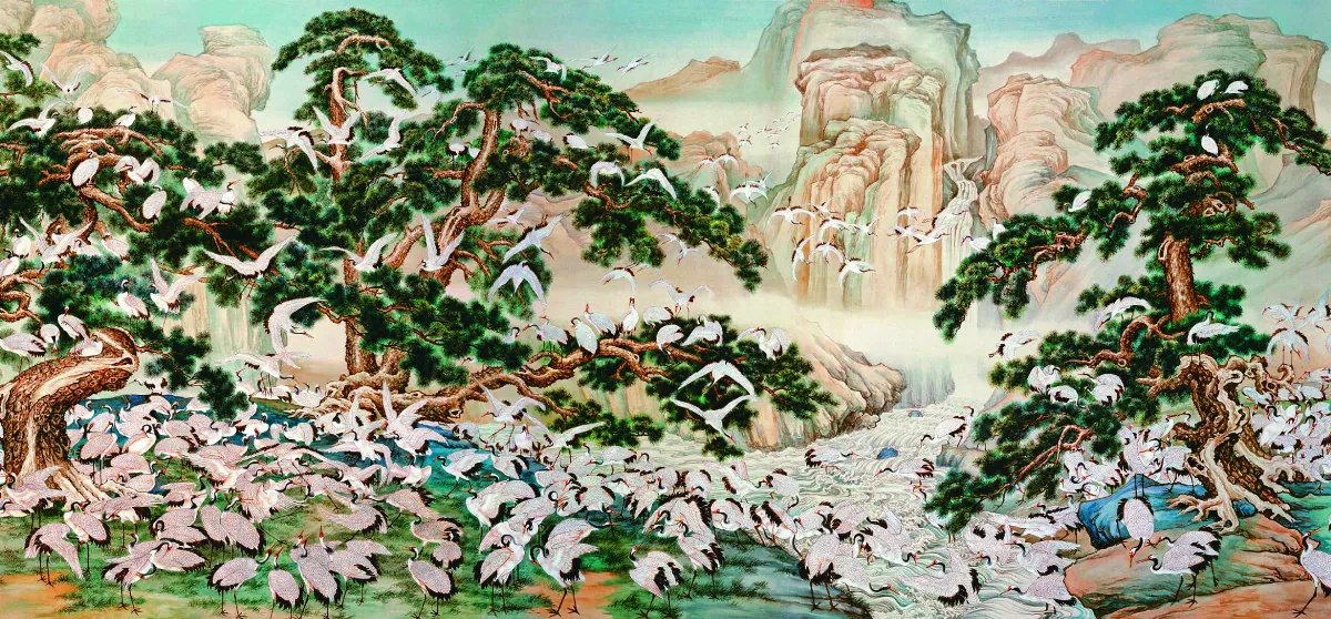 【寬鼎畫語】松鶴千歲