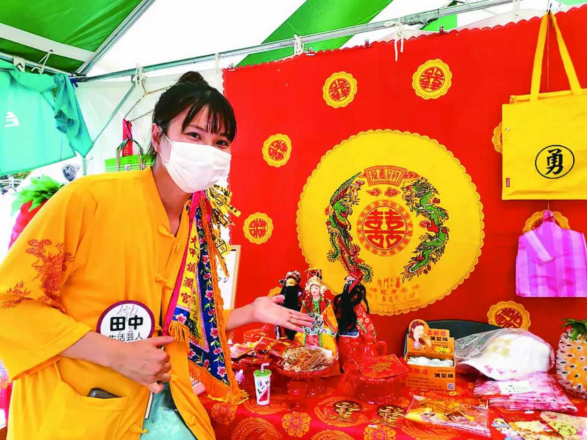 日人東京設攤 介紹台灣宮廟