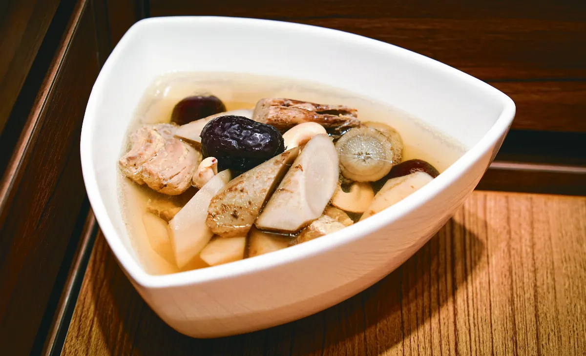 鮮甜牛蒡湯  食療養身好補品