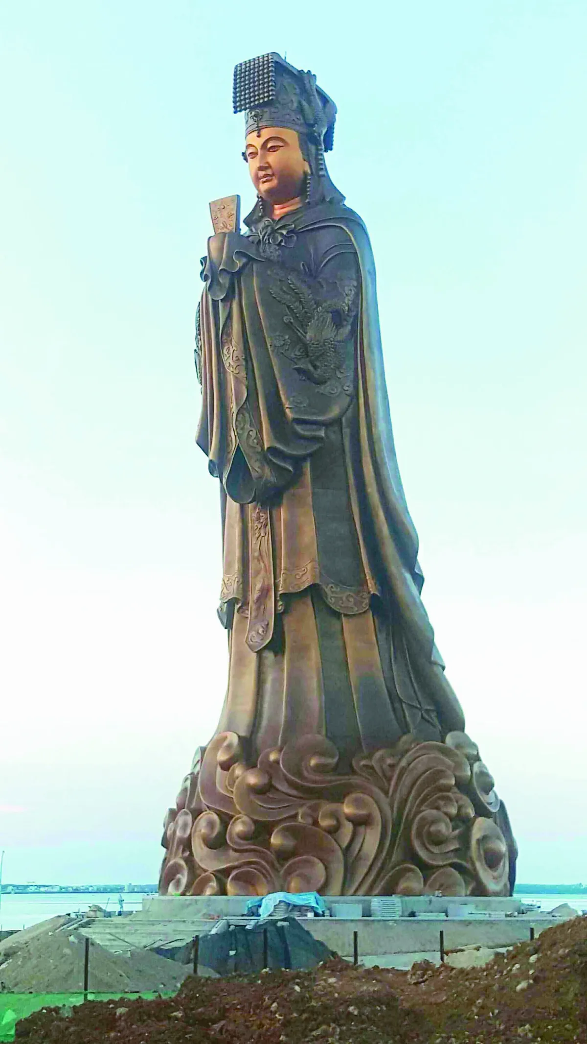 世界最高 10月20日落成 澎湖媽祖銅像