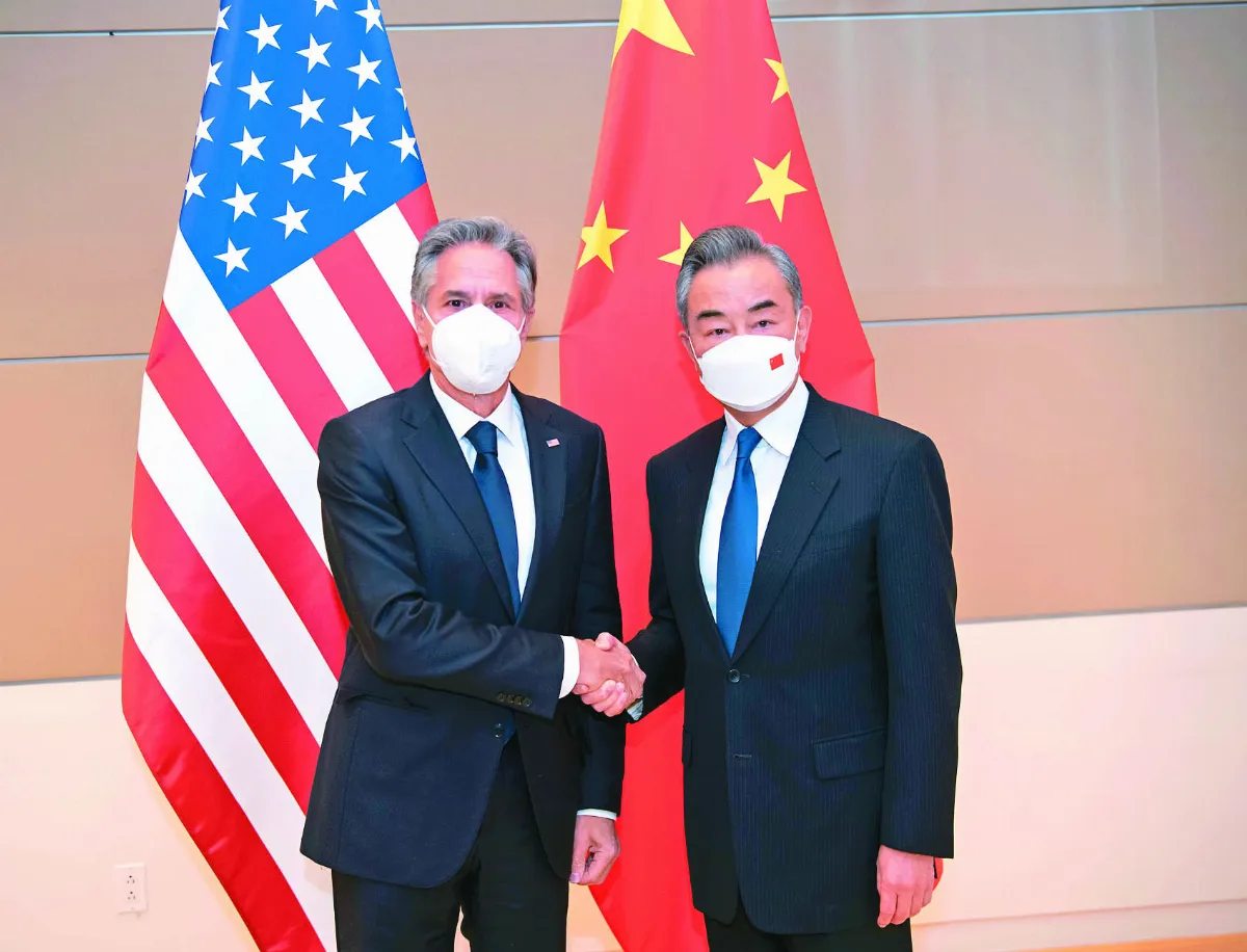 布林肯會王毅 談台海和平