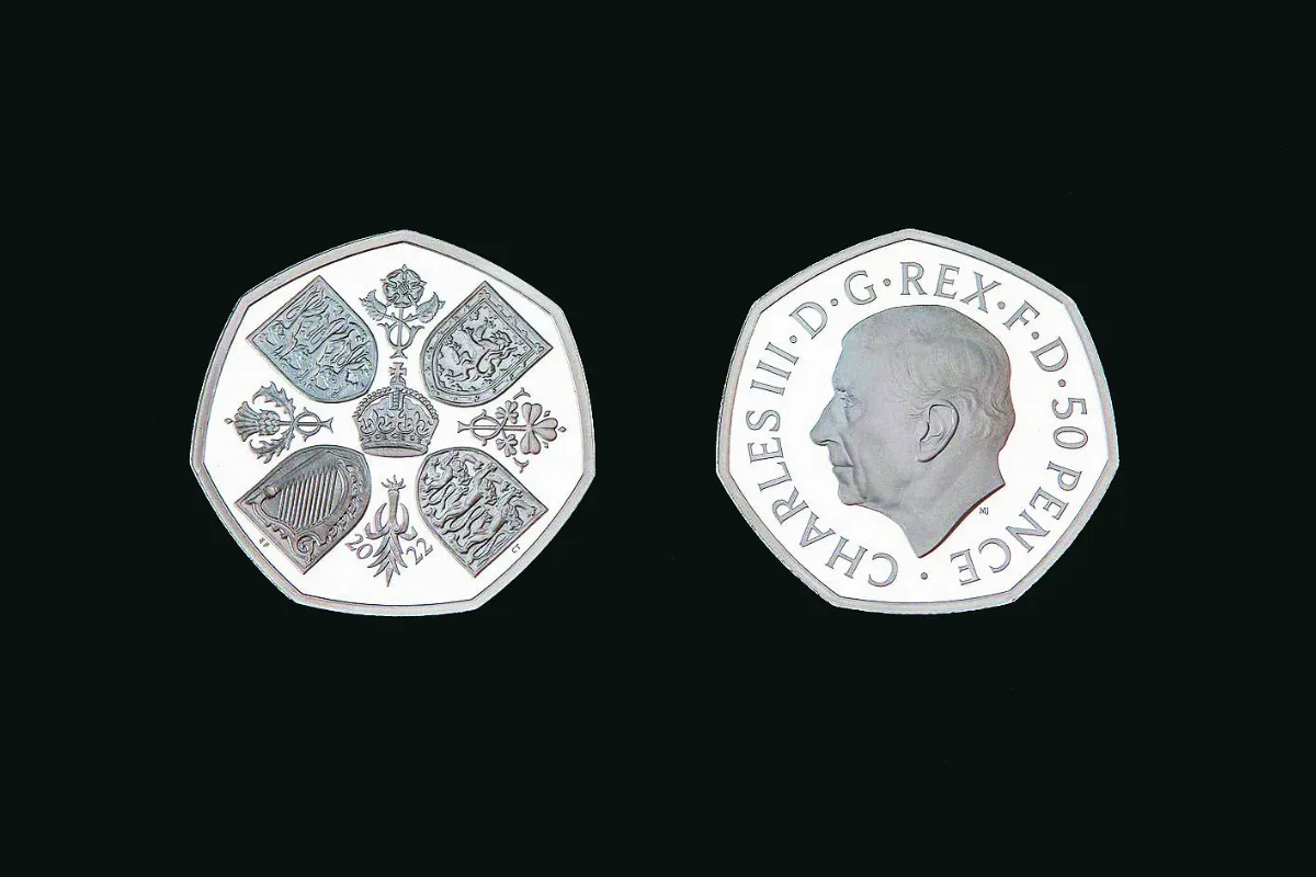英推新硬幣 查理國王沒戴皇冠