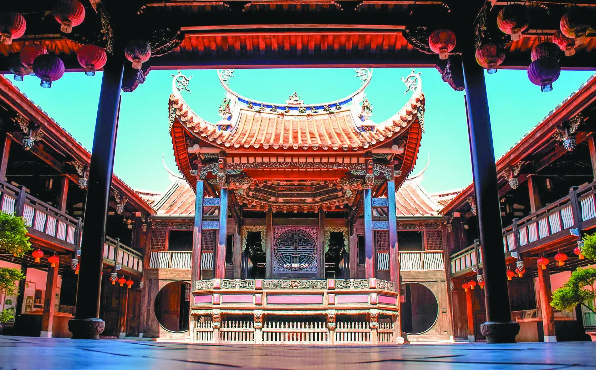秋遊霧峰林家花園
