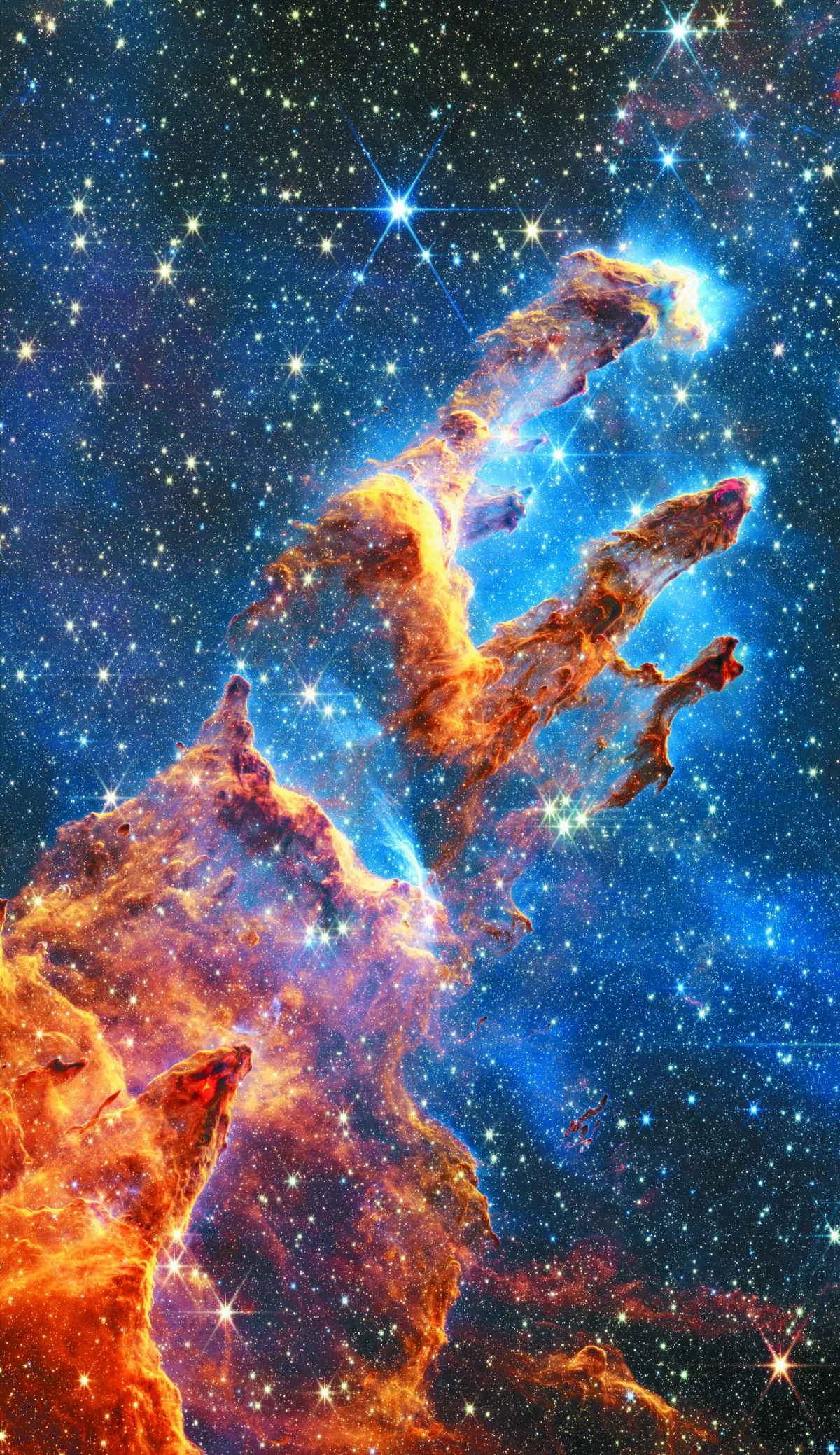 韋伯望遠鏡 傳回宇宙創生之柱