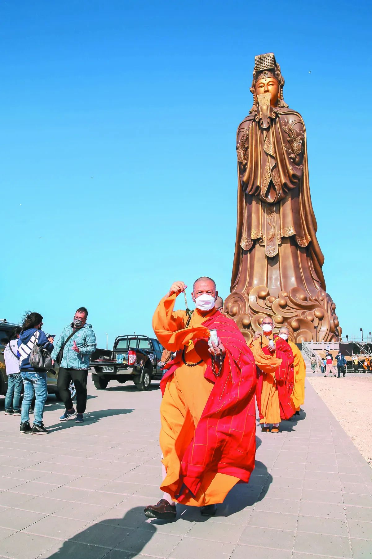 澎湖媽祖園區啟用 佛光山灑淨