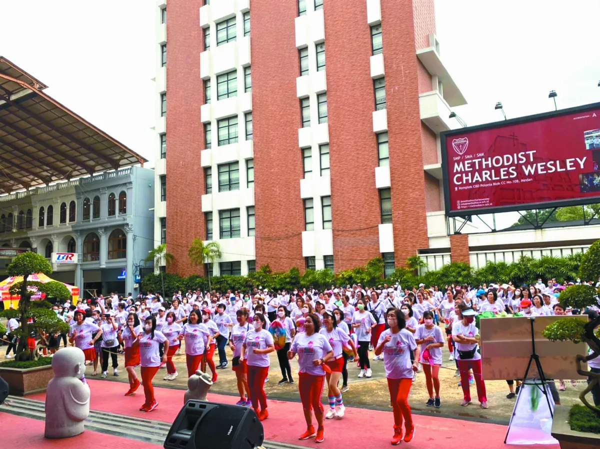 印尼VegRun 逾千人為慈善而跑