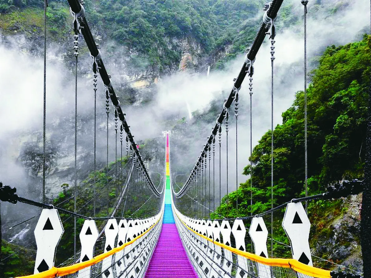 南投絕美吊橋