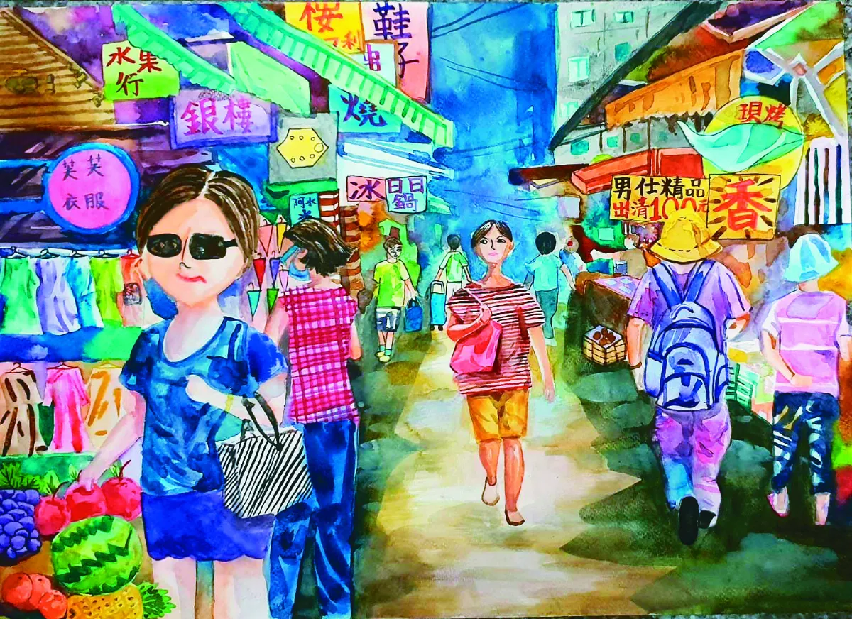【快樂塗鴉簿】繁華夜生活