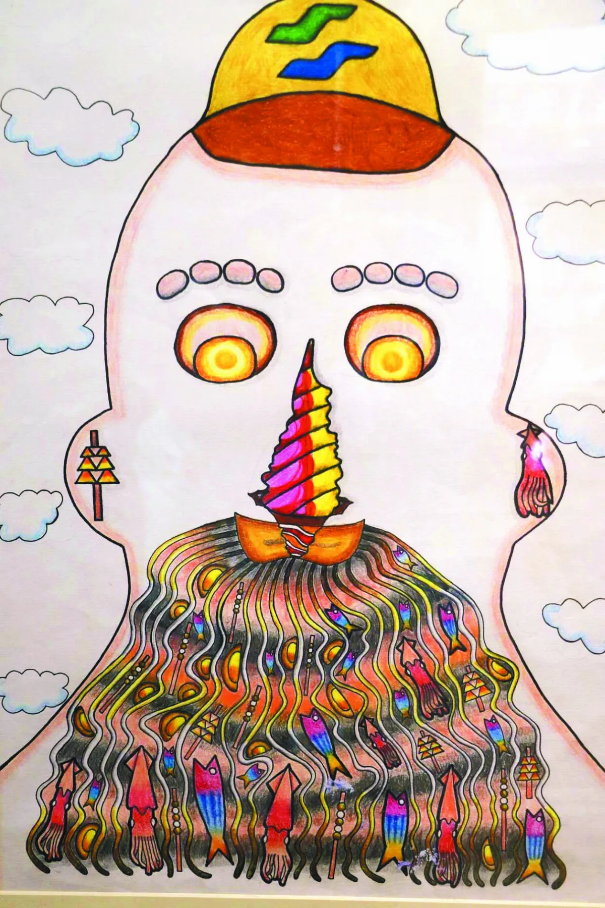 星兒發揮創意 美食合成馬偕博士