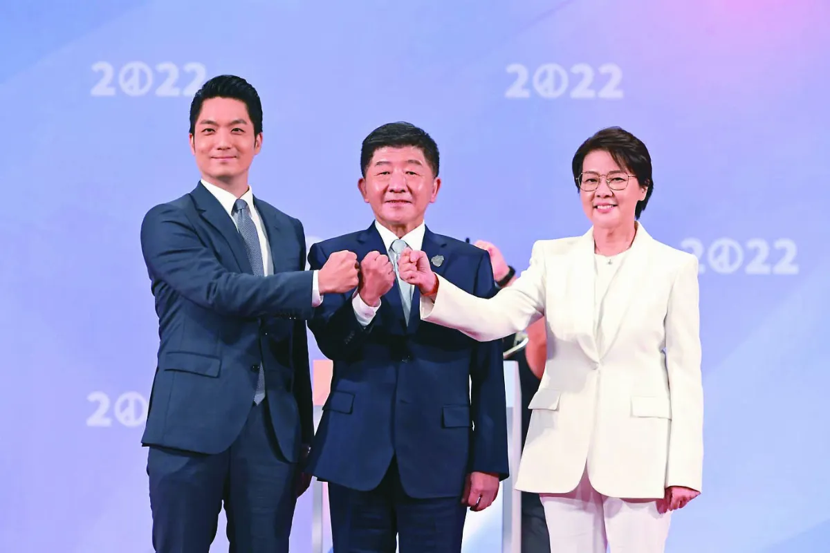 台北市長候選人辯論會 防疫抗中 藍綠白訴諸基本盤