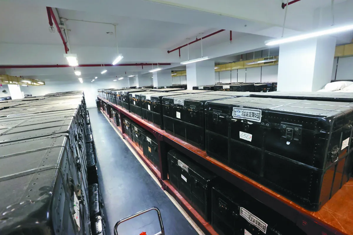 近一甲子  故宮山洞庫房  首度開門