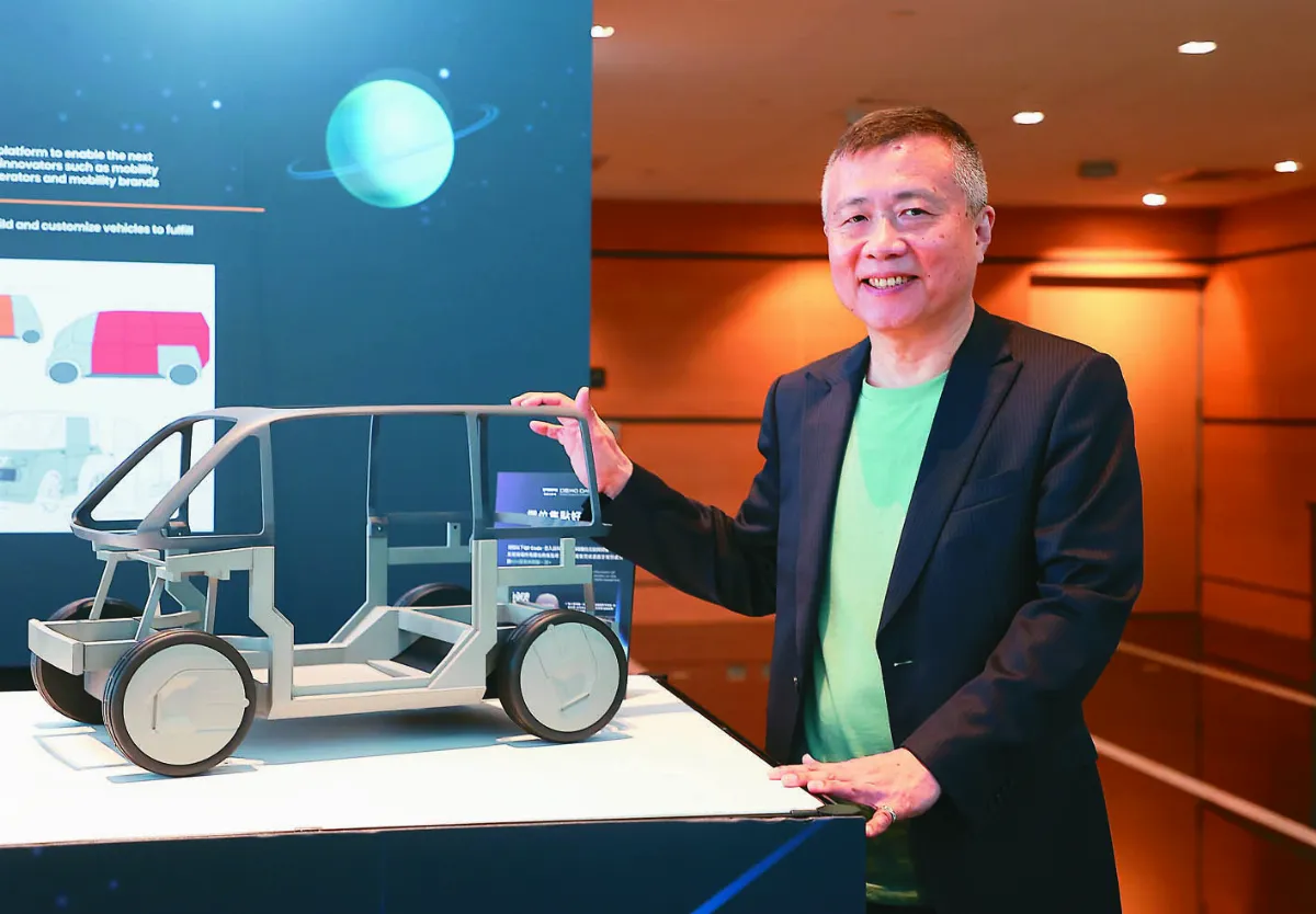 MIH設計3人座電動車 明年亮相