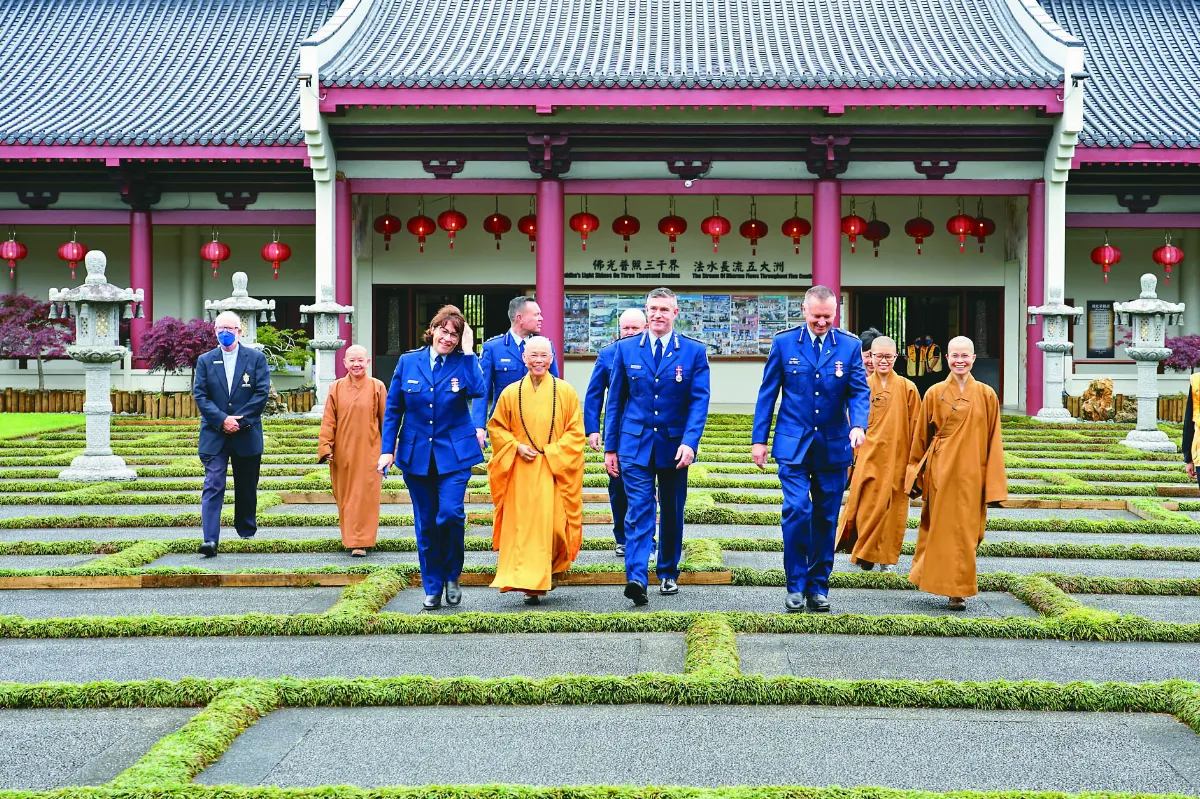 表彰百位警官 紐國佛光山見證榮耀