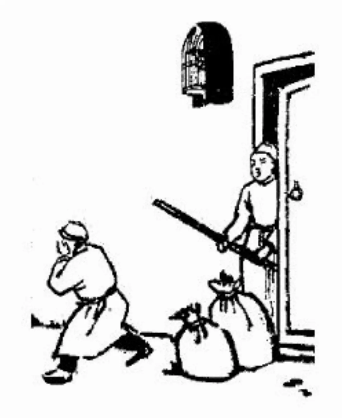 【護生畫集】畫眉警盜