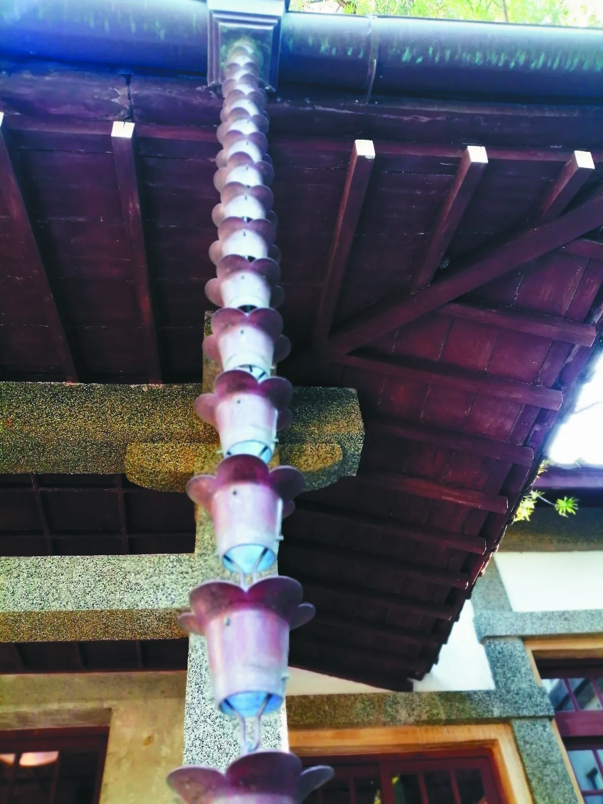 【古物幽思】聽觀雨鏈，聲色成趣