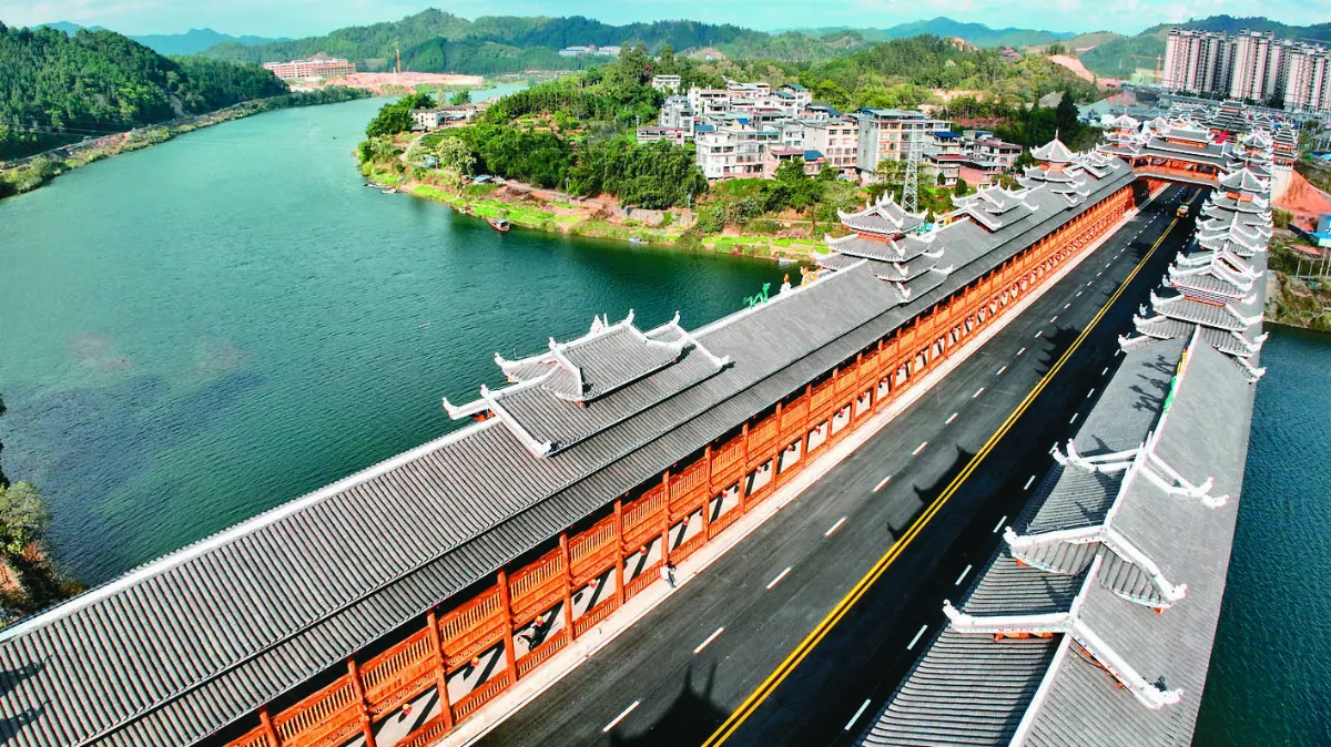廣西宜陽風雨橋 展現侗族之美