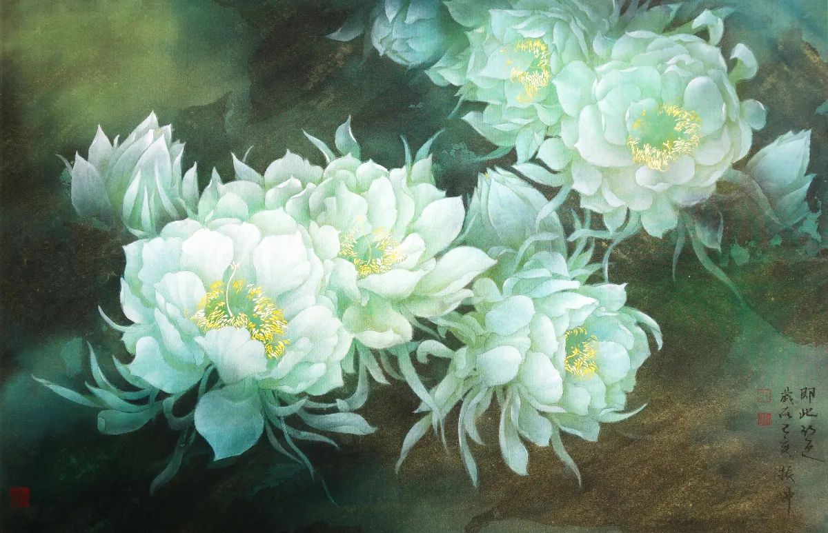 【天華香光——郭振坤彩墨展】 既此幻色