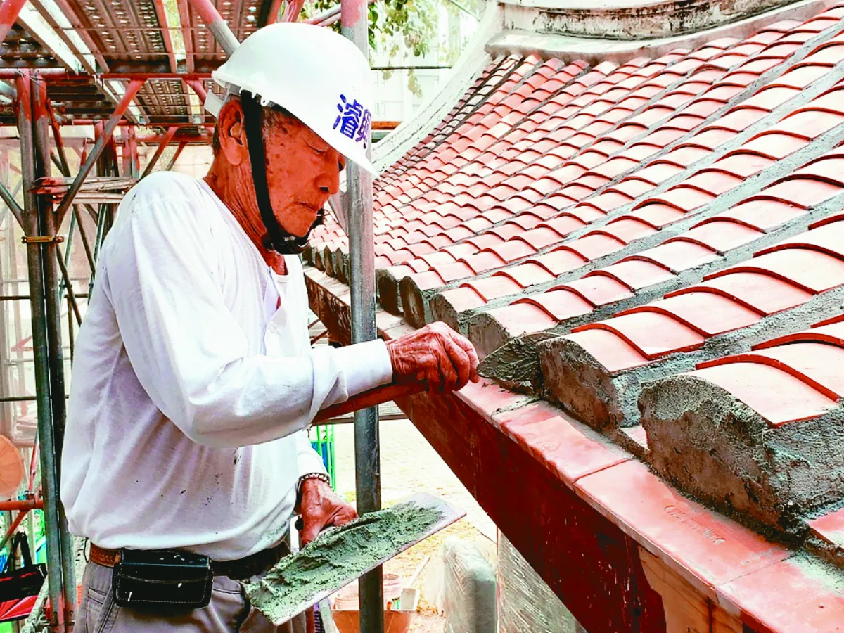 土水師修復古蹟 良伯列人間國寶