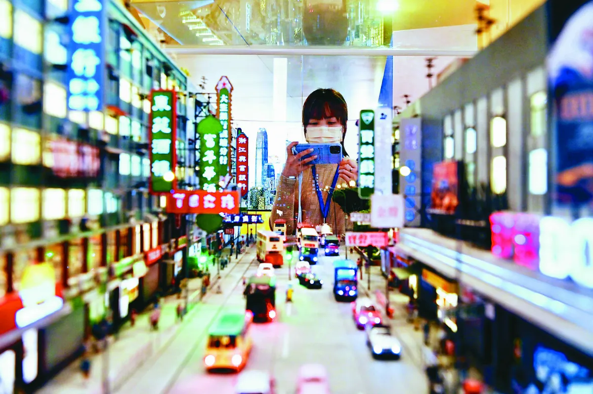 香港購物街 微縮重現