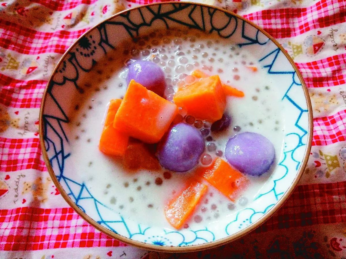 【泰式甜品】西米露湯圓