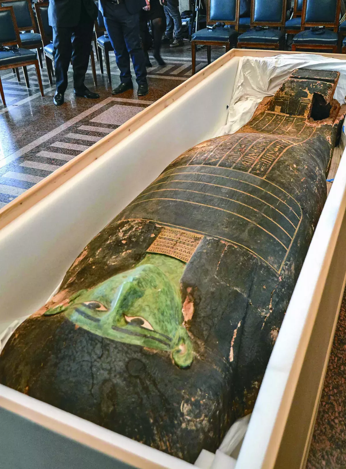 2700年前綠石棺 美歸還埃及