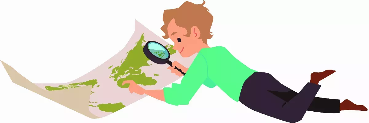 看地圖學比例尺 