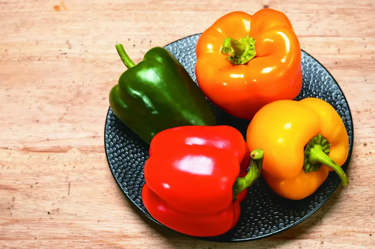 青椒長大變甜椒  4色營養各不同