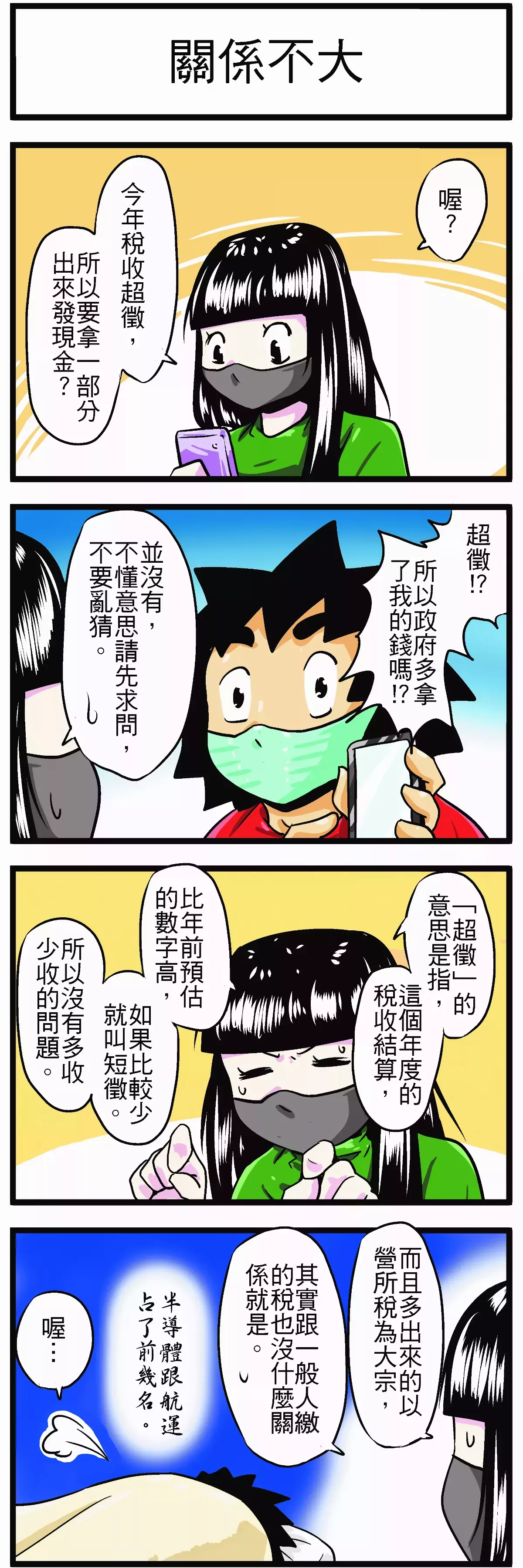 【時事必考題】關係不大