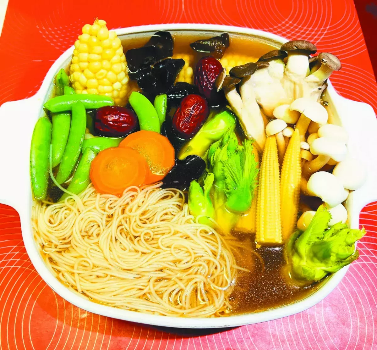 【大寒節氣 01/20~02/04】茶油養生藥膳長壽麵