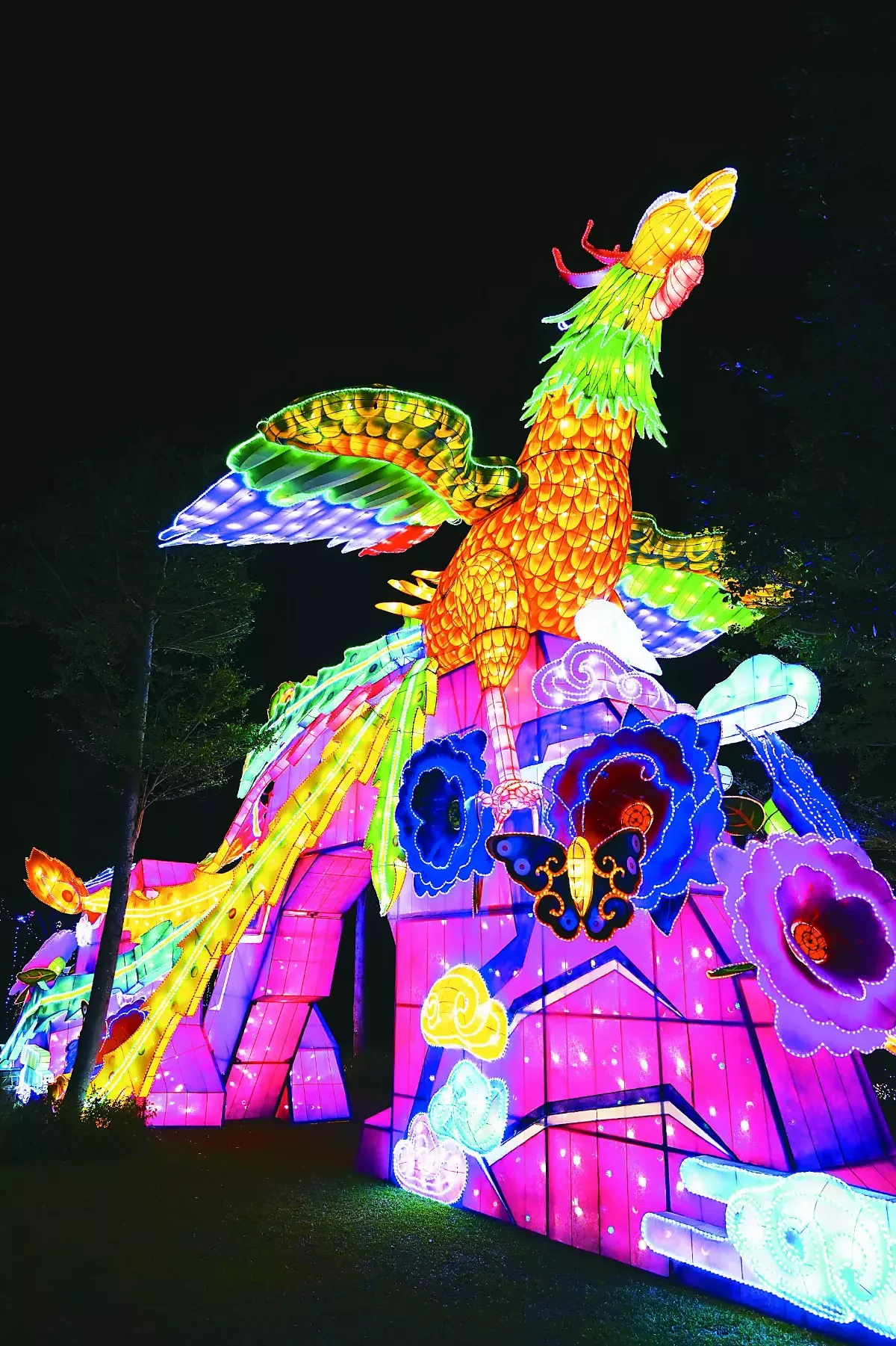 佛光山平安燈會  鴻兔大展
