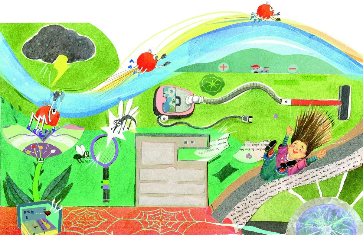 蜘蛛靠靜電力飛行？ 