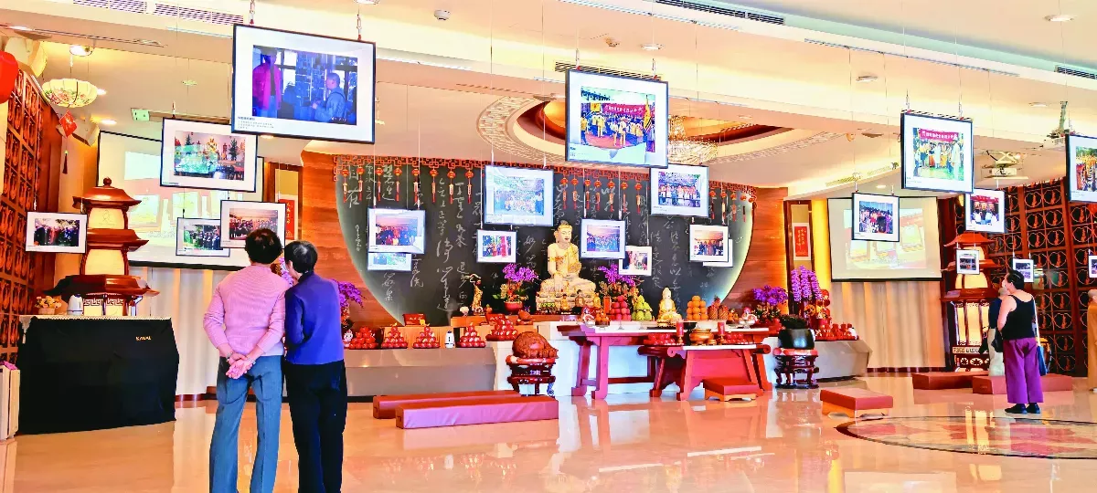 安國寺櫻花呈祥 舊照回顧弘法路