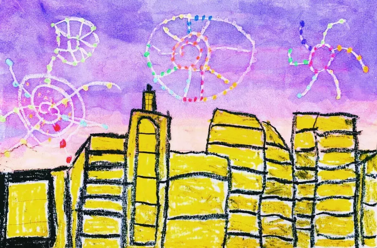 【快樂塗鴉簿】奇幻的城市 