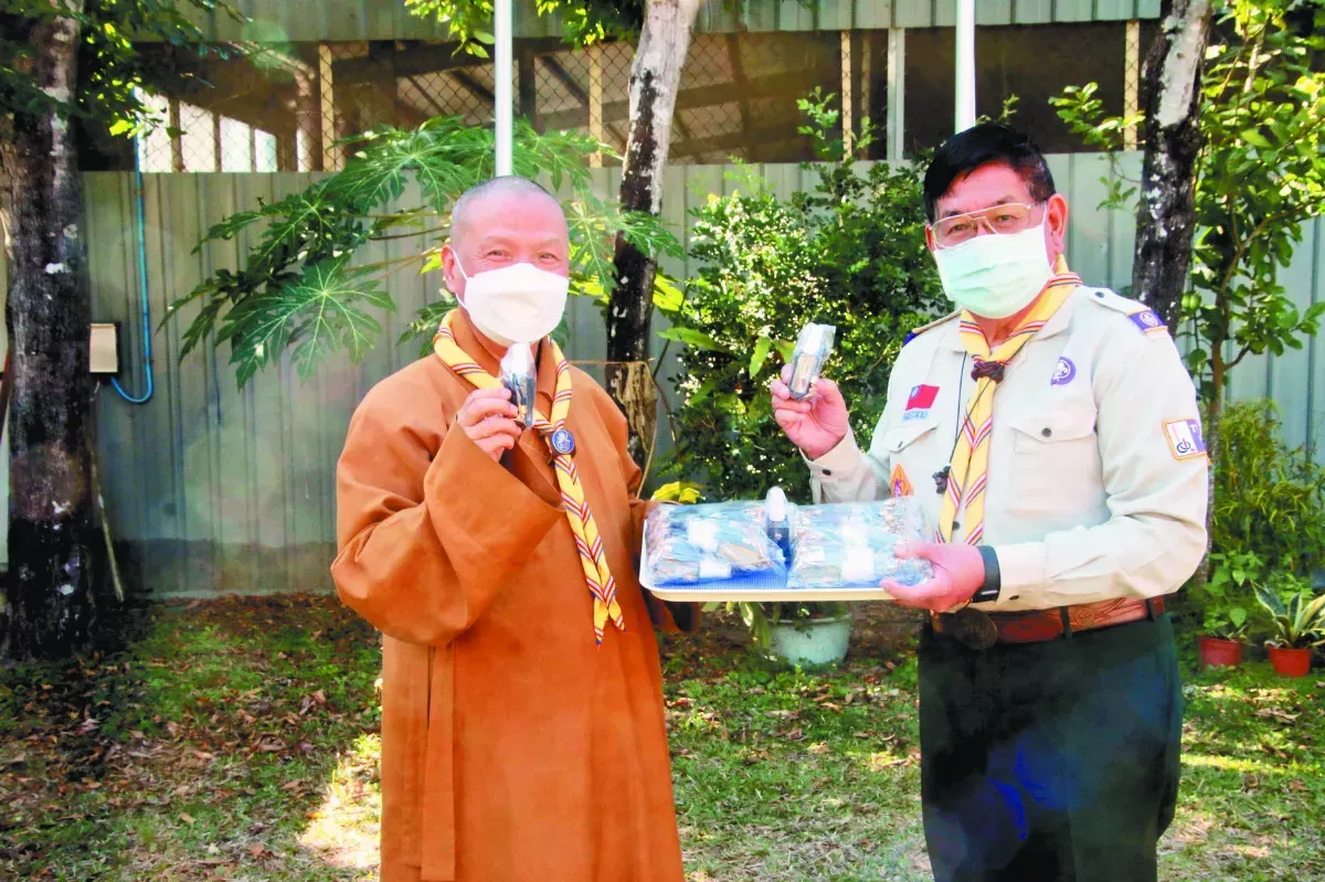佛光童軍集訓 為世界大露營暖身
