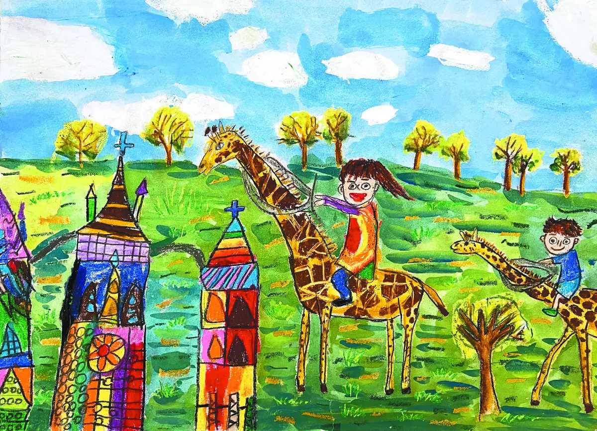 【快樂塗鴉簿】草原奇想 