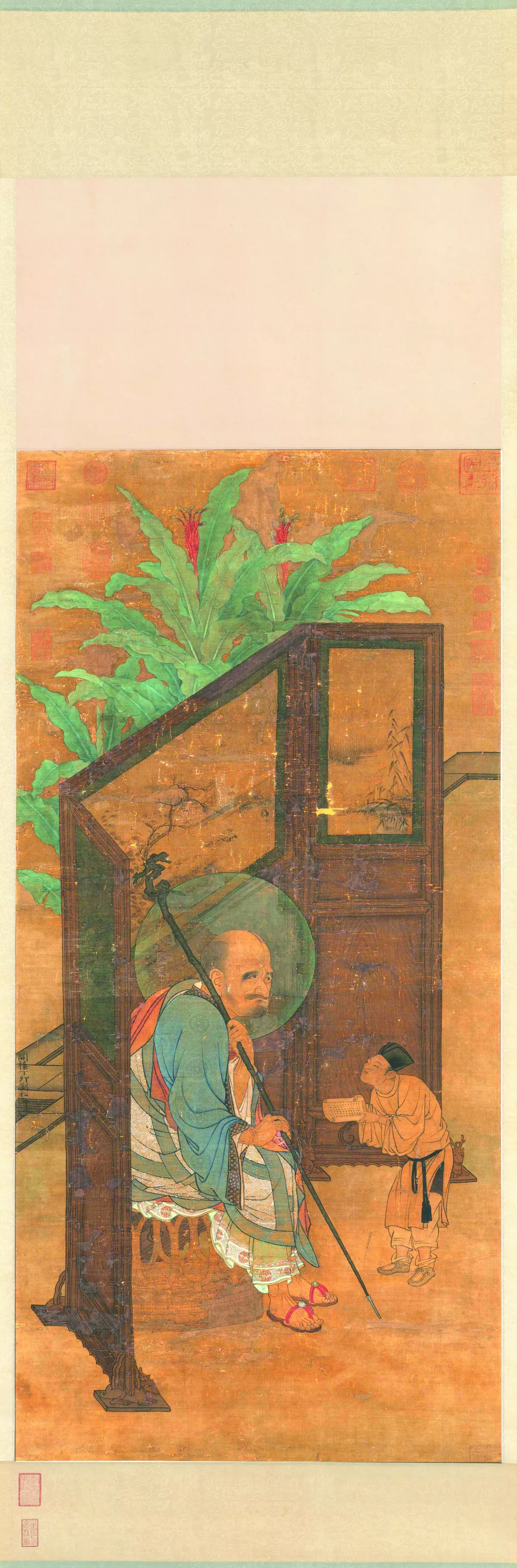 故宮南院羅漢展 秀百變面貌