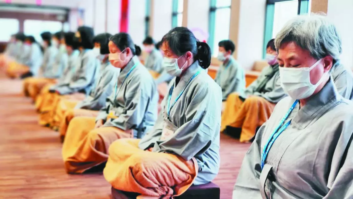 教師禪修尋根 開發智慧淨身心