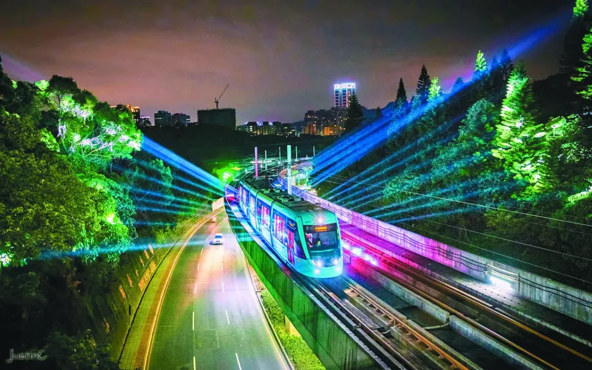 光之所向 台日光影列車秀  獲行銷銀獎