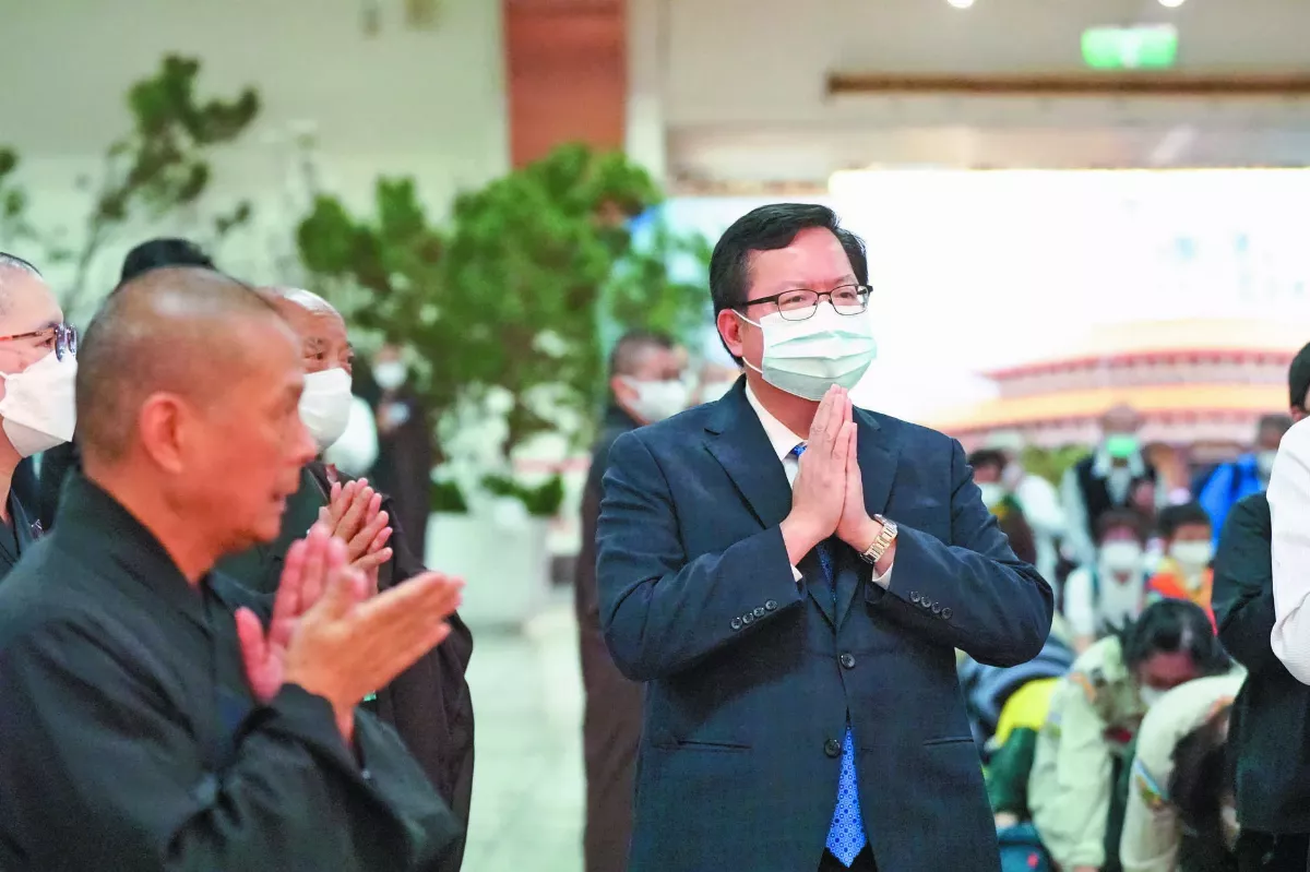 憶師行誼 各界緬懷追悼 大師為一代宗師 鄭文燦弔唁 