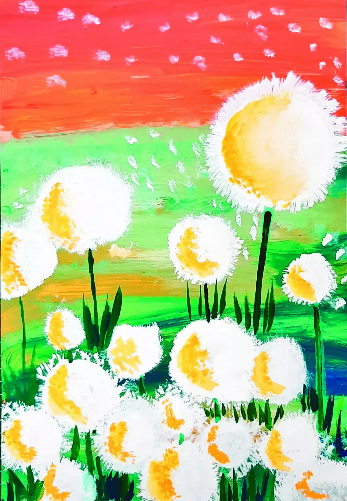 【快樂塗鴉簿】美麗的蒲公英