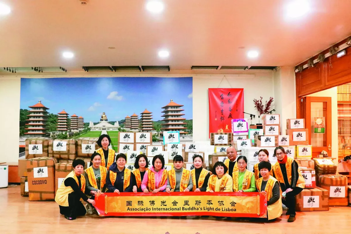 馳援土耳其震災  佛光山捐300箱物資
