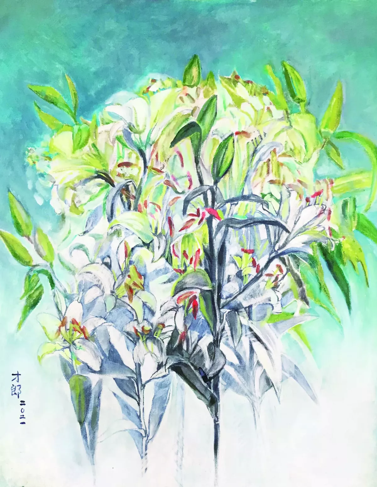 【黃才郎個展】超越與沉潛的 纏綿藝術之途