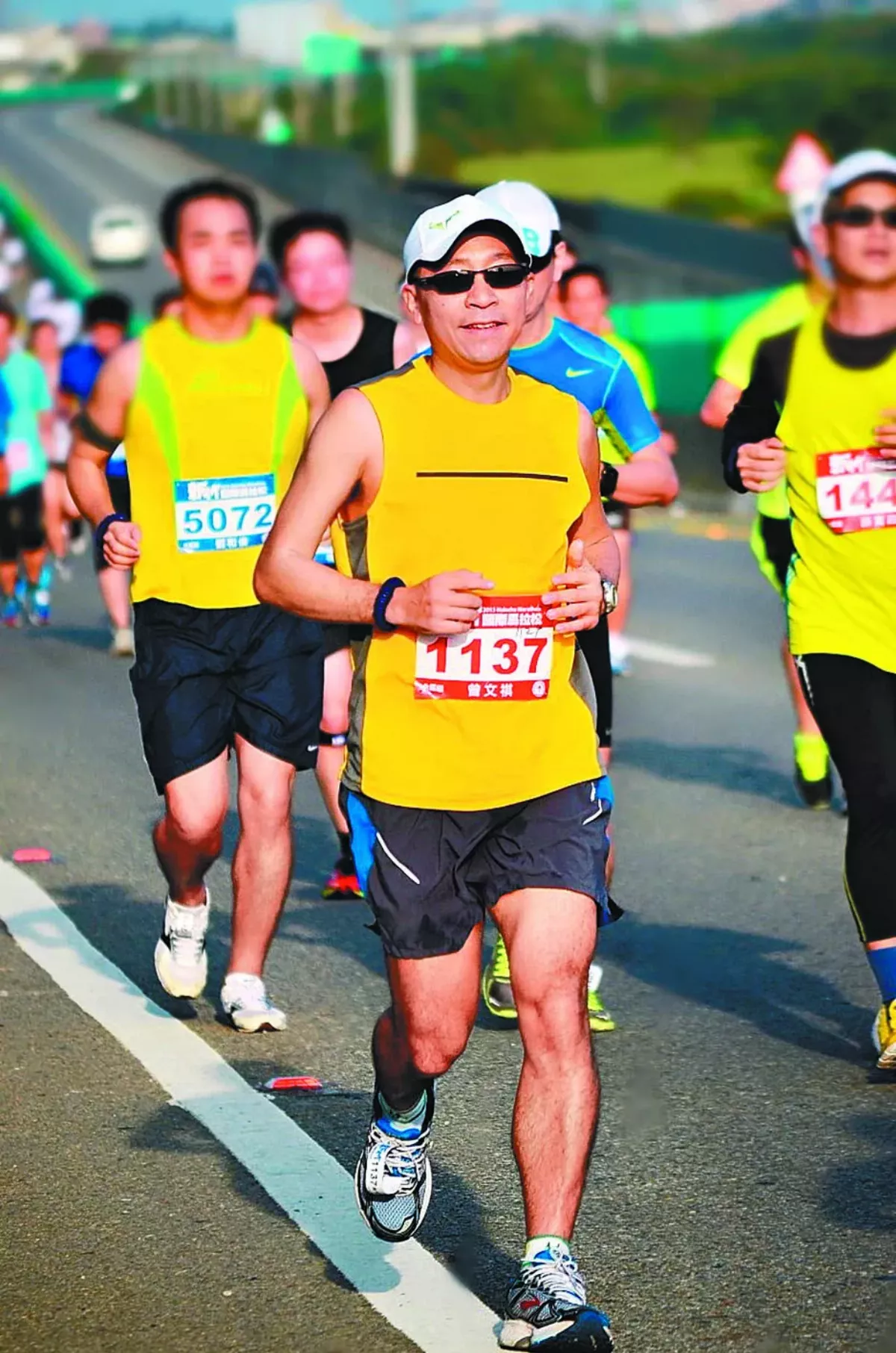 運動書法家曾文祺  跑出文字生命力
