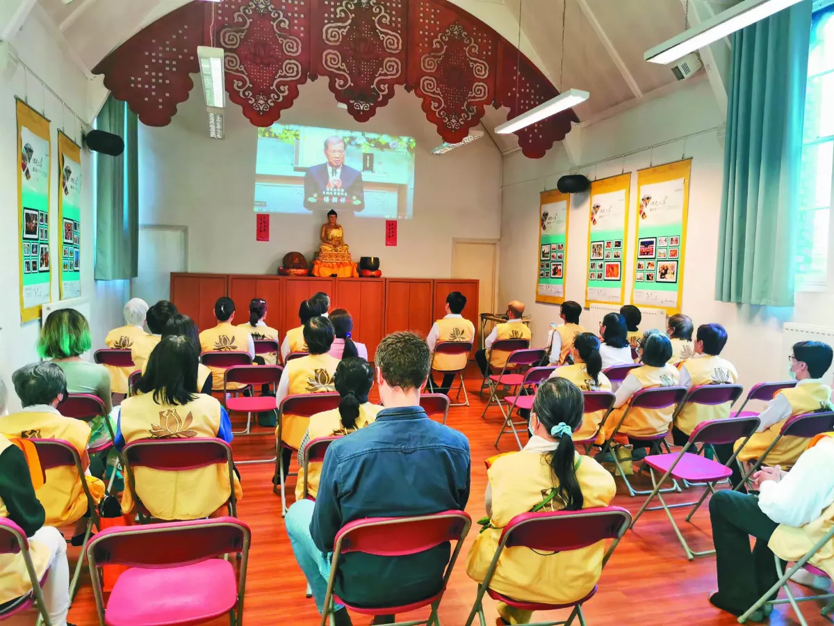 全球佛光人  緬懷星雲大師 倫敦話說大師  分享學佛因緣