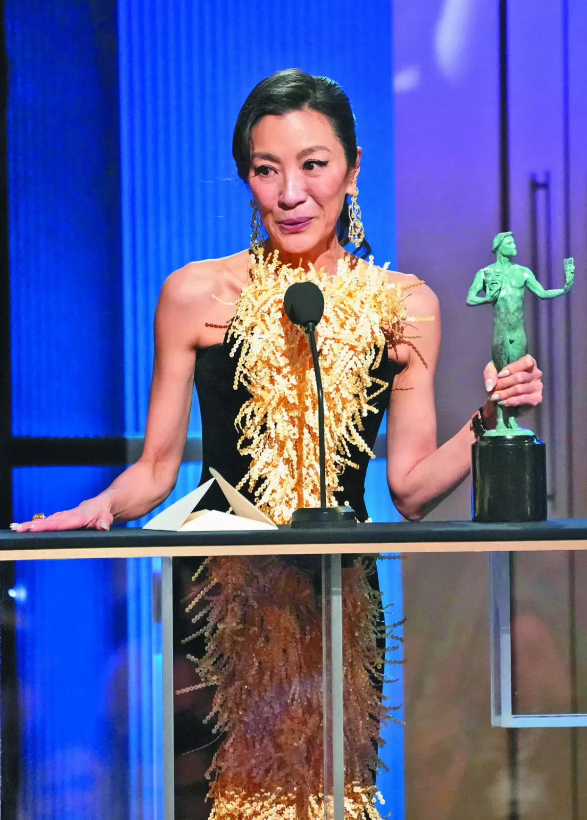 首位亞裔 美國演員工會獎 楊紫瓊登影后