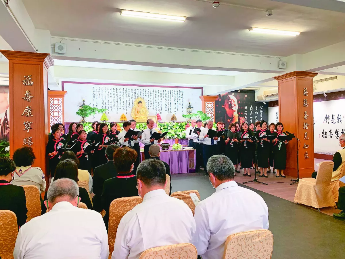 星雲大師教誨深植人心 台南500僧信獻唱緬懷