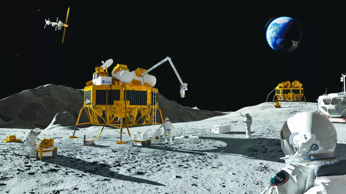 月球探索時代 ESA擬設月球時間