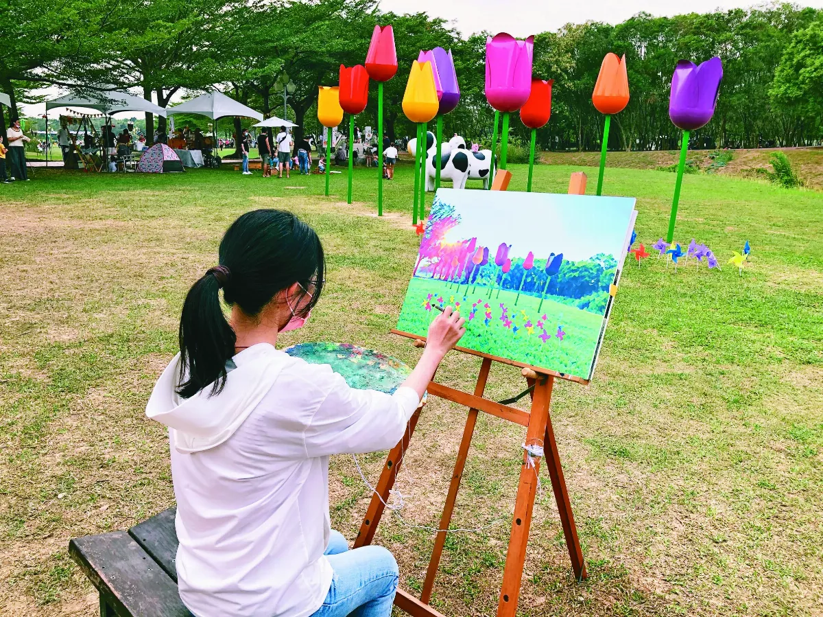 【生活快門】賞花賞畫