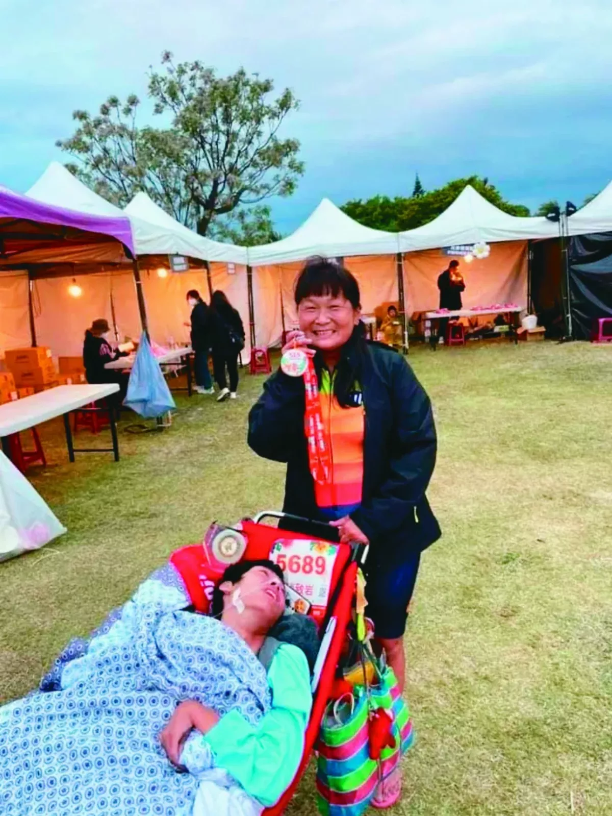 單親媽帶腦麻兒 完成三鐵初體驗