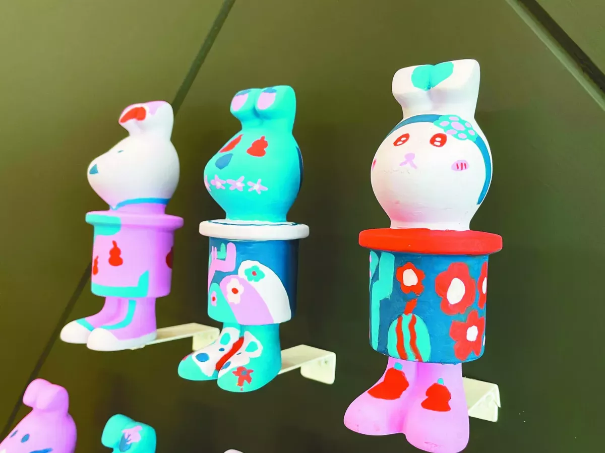 近千隻感動兔 高美館展出